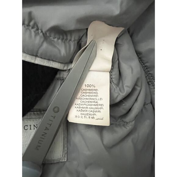 $7000 Brunello Cucinelli Padded Blue Cashmere Trucker Jacket Men Size Medium - Picture 14 of 15